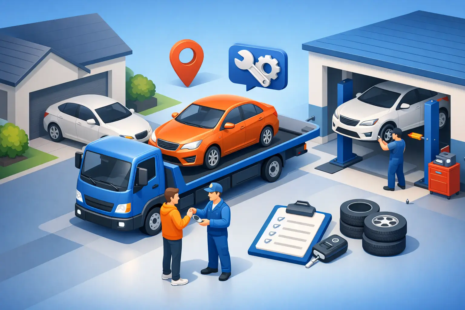 Car Pick Up Service Repair Made Simple