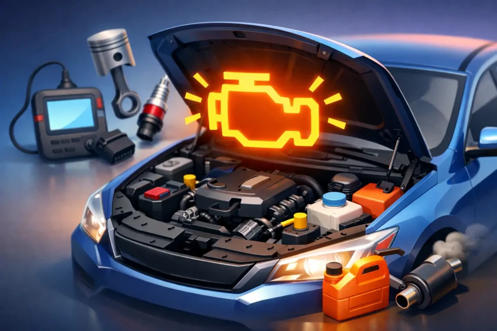 What Causes Check Engine Light to Come On?