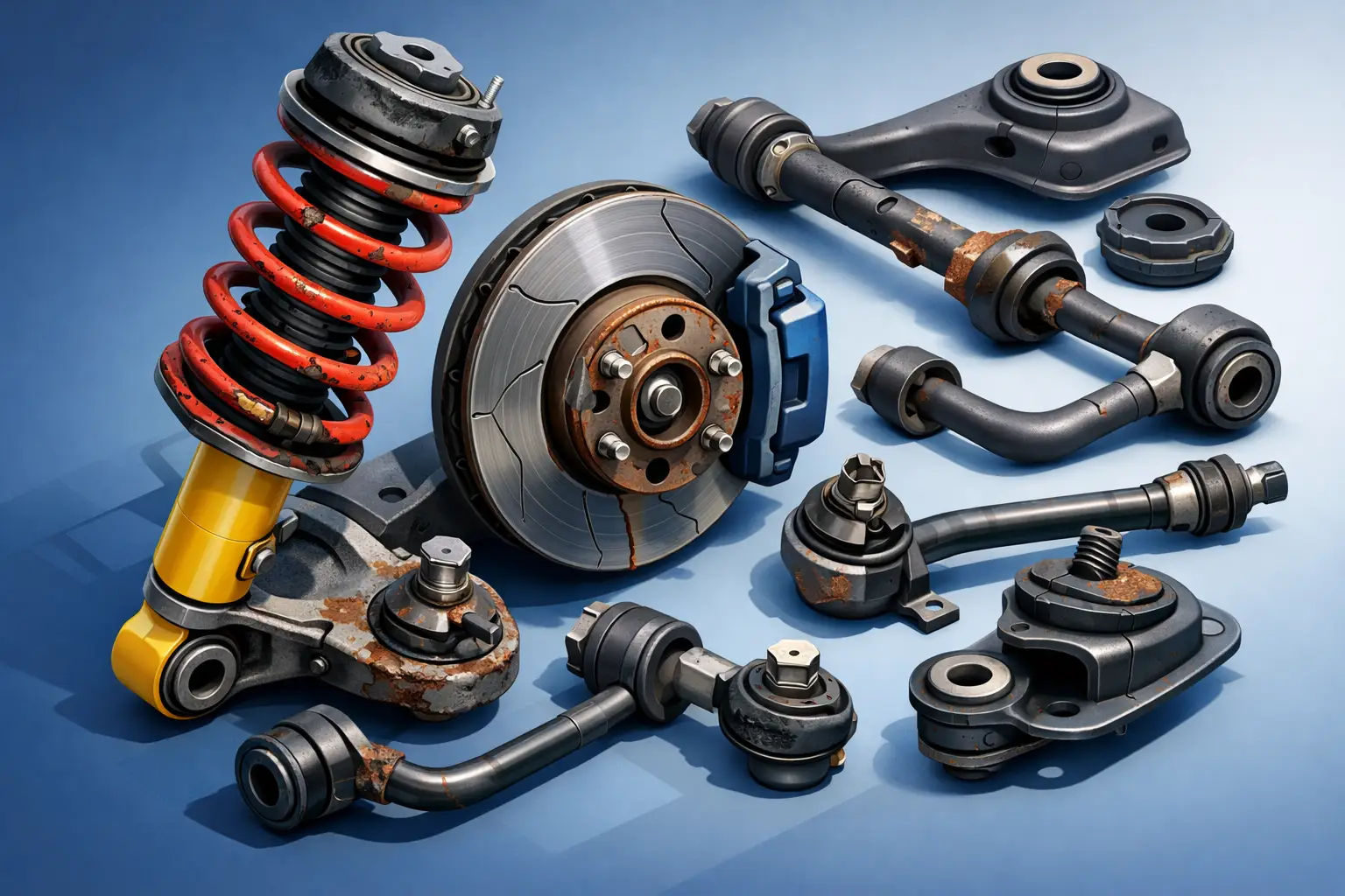 7 Signs of Worn Suspension Components