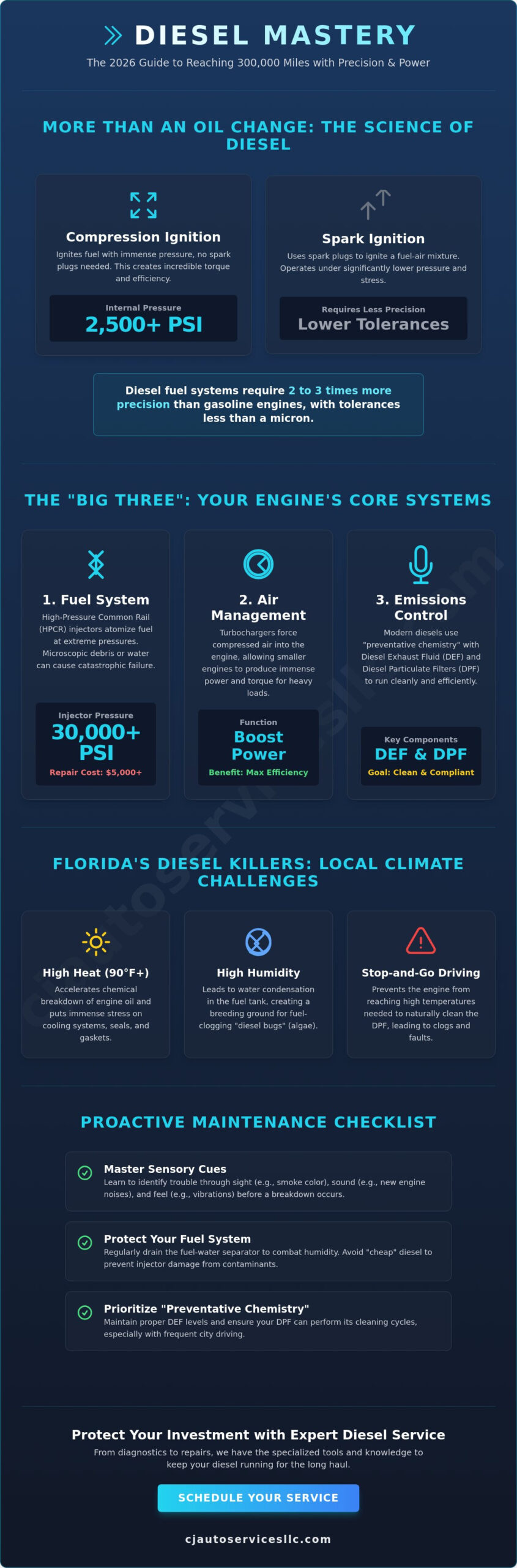 Diesel Engine Maintenance: A Comprehensive Checklist
