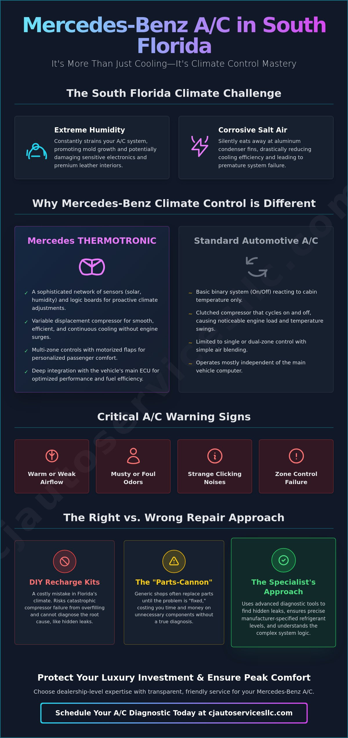 Mercedes A/C Repair Service: Expert Care for Boynton Beach Drivers