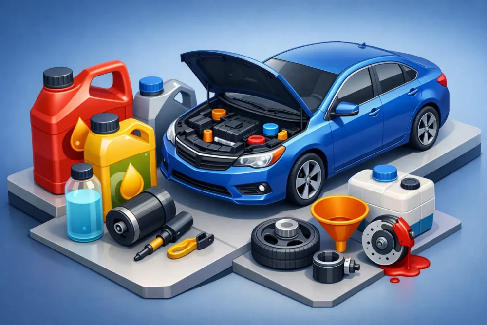 Vehicle Fluid Service Guide for Drivers