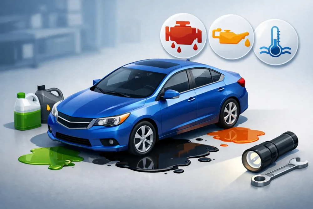 Why Is My Car Leaking Fluid? What It Means