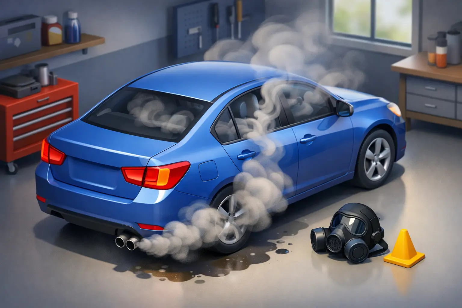 Why Your Car Smells Like Exhaust