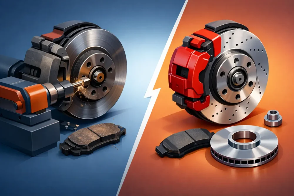 Brake Resurfacing vs Brake Replacement Explained