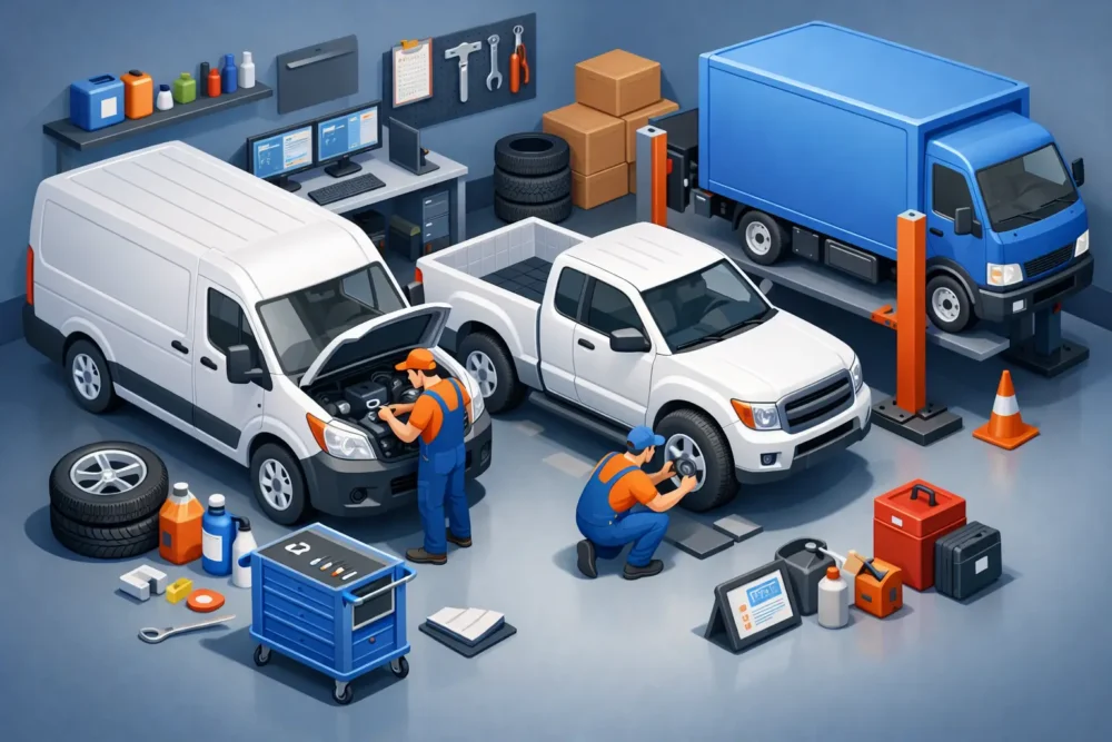 Fleet Maintenance Example for Small Business