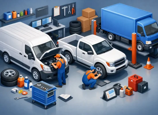 Fleet Maintenance Example for Small Business