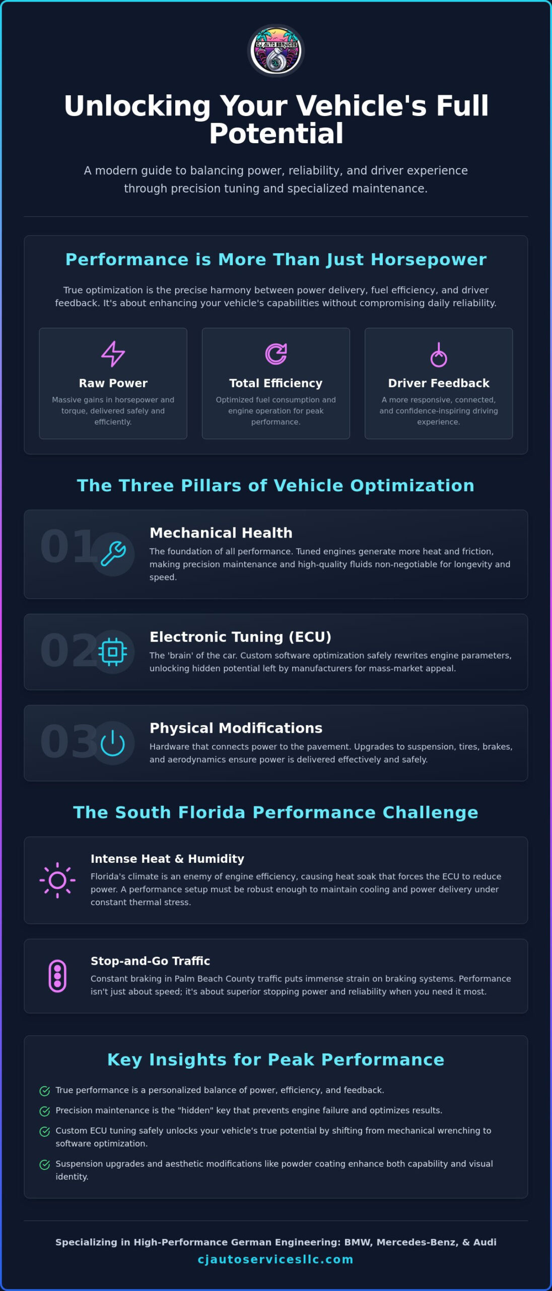 Max Performance: Tuning & Upgrades in Boynton Beach