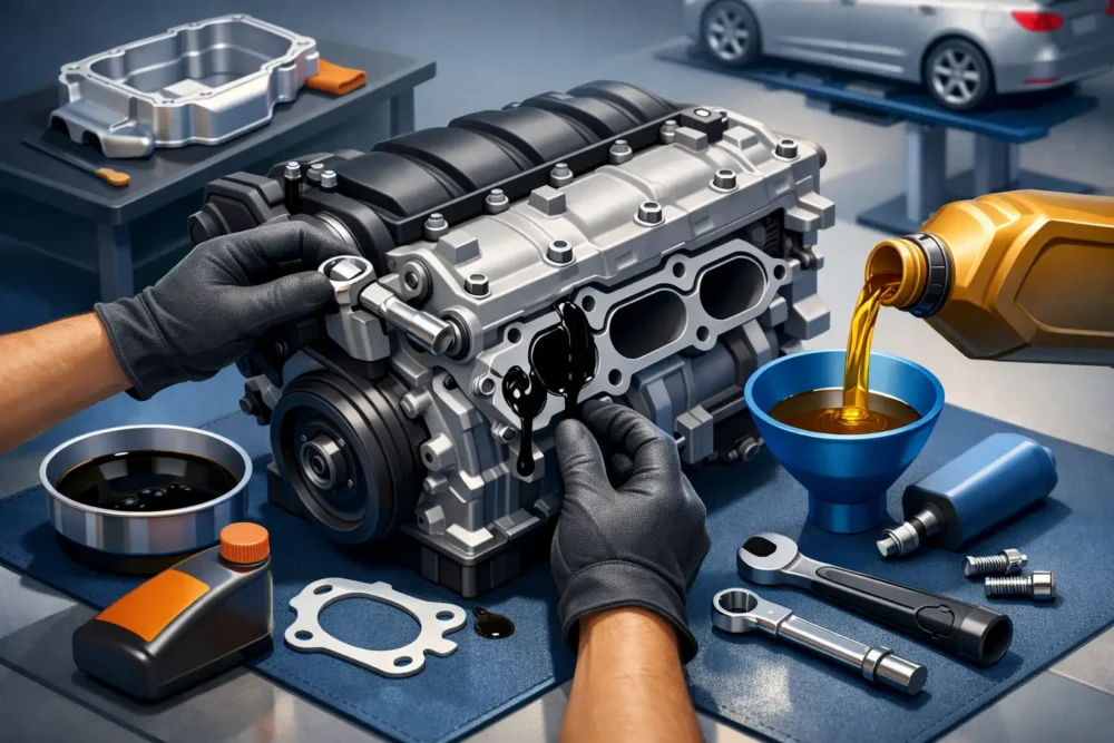 Oil Leak Repair Example: What a Proper Fix Takes