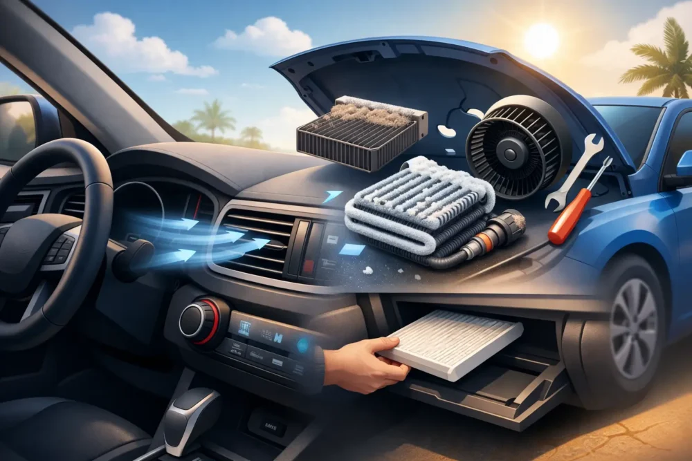 How to Fix Car AC Weak Airflow Before Summer