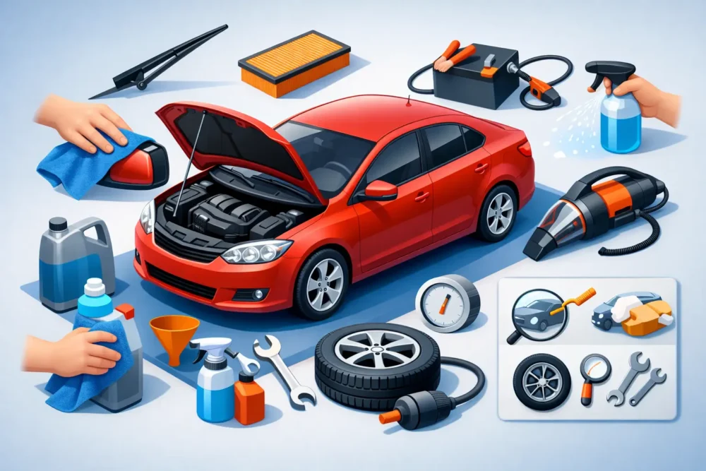 How to Maintain Your Car Between Services