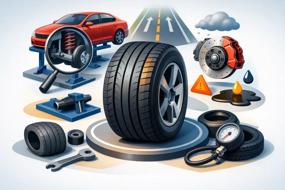 What Causes Uneven Tire Wear? Key Reasons
