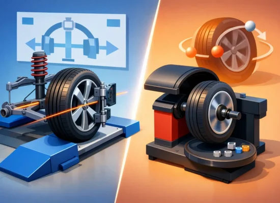 Wheel Alignment vs Tire Balancing Explained