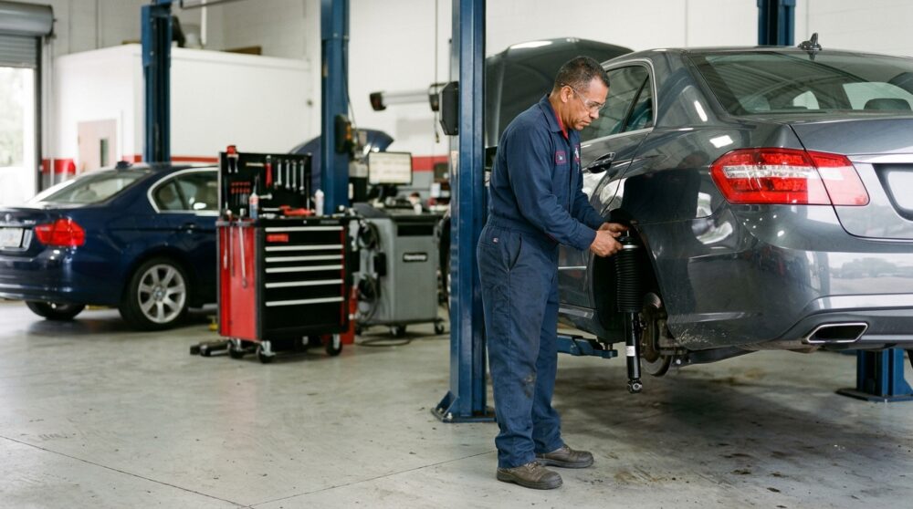 Mercedes Air Suspension Repair in Boynton Beach
